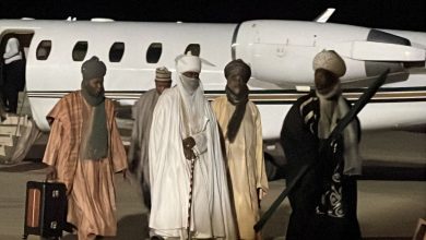 VIDEO: Dethroned Emir Arrives Kano