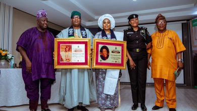 40 Years Anniversary: PCRC Decorates Aare Adetola Emmanuelking , Wife As Golden Grand National Patron/Matron