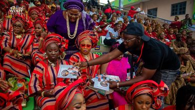 US Based Society Lady, Fehintola-Brat Distributes Souvenirs To Celebrate Ojude Oba 2024