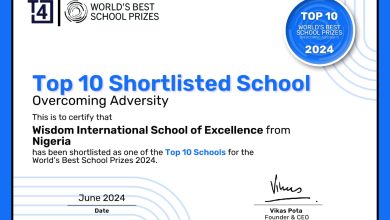 Wisdom International Sch of Excellence Abuja Shortlisted For World’s Best School Prizes 2024