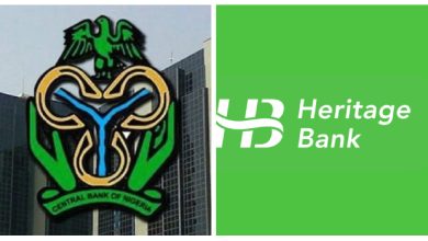 CBN Revokes Heritage Bank’s Operating Licence