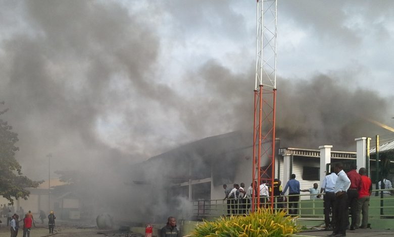 Christ Embassy Headquarters In Lagos Gutted By Fire