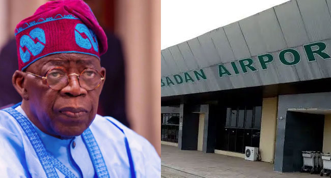 Tinubu Approves Upgrade Of Ibadan Airport