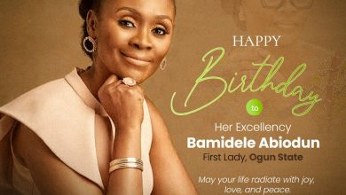 Aare Adetola EmmanuelKing Congratulates Ogun State First Lady, Mrs. Bamidele Abiodun, On Her 57th Birthday