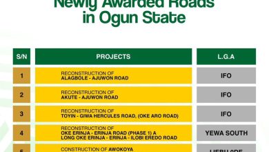 Ogun Approves Construction Of Alagbole, Akute-Ajuwon, Awokoya, Other Road Projects