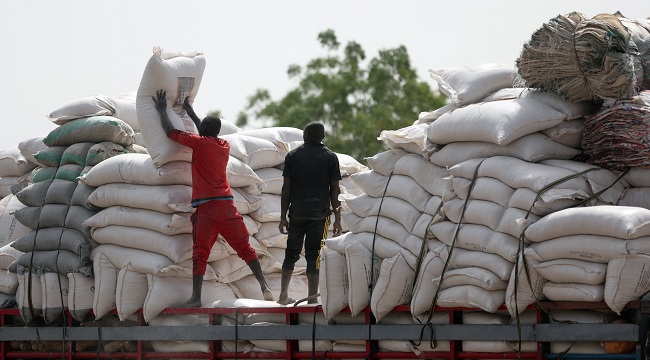 FG Gives 20 Trucks Of Rice Each To Governors