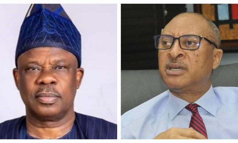 Cancelled Contract: Amosun replies Utomi