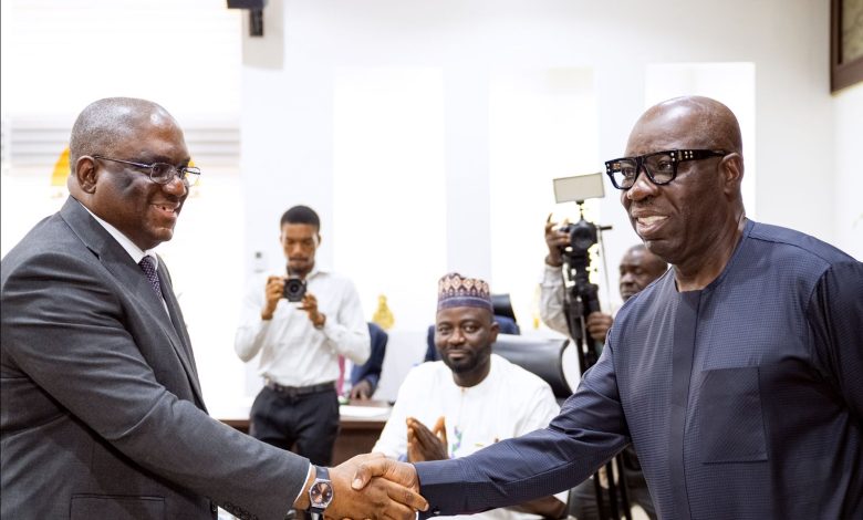 Obaseki swears in Joseph Eboigbe as new Edo SSG