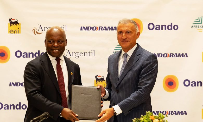 Oando Plc completes 3m acquisition of Eni’s subsidiary, Nigerian Agip Oil Company