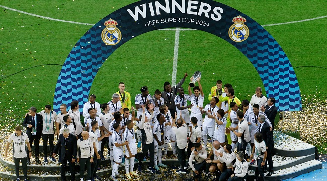 Real Madrid Beat Atalanta To Win UEFA Super Cup