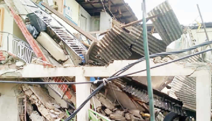 Man, two-year-old son die in Jigawa building collapse