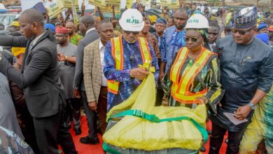 Dapo Abiodun Breaks 21-Year Jinx, Flags off Construction of 70km Abeokuta-Ota-Lagos Road