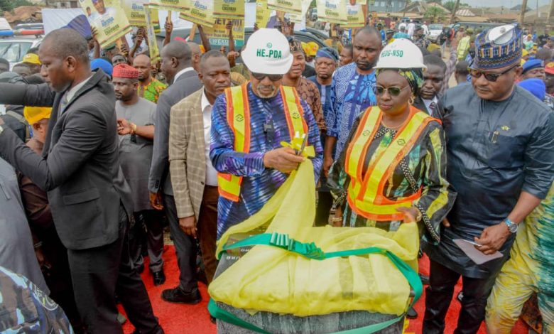 Dapo Abiodun Breaks 21-Year Jinx, Flags off Construction of 70km Abeokuta-Ota-Lagos Road