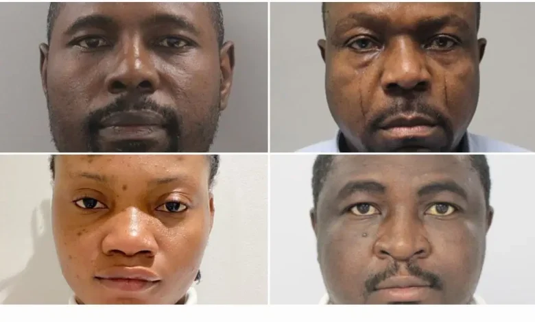 Four Nigerians Jailed In UK For Forging Over 2,000 Marriage Documents