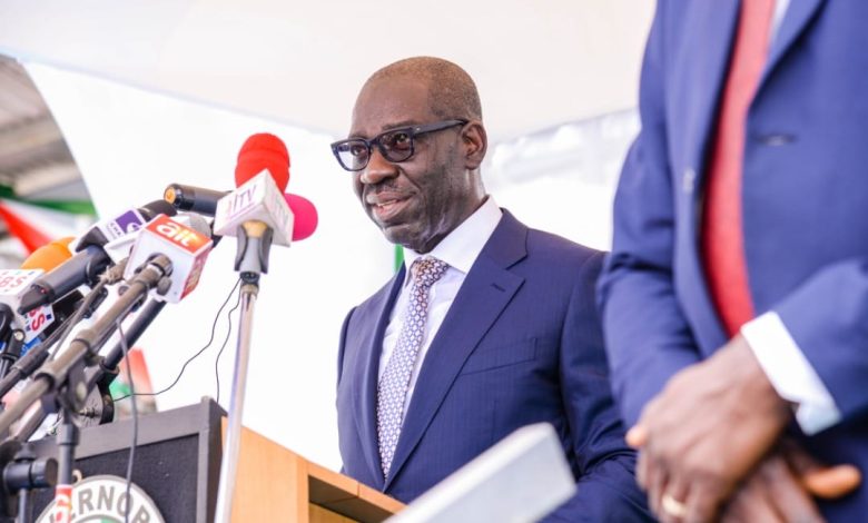 Edo decides: Police force Governor Obaseki out of INEC office