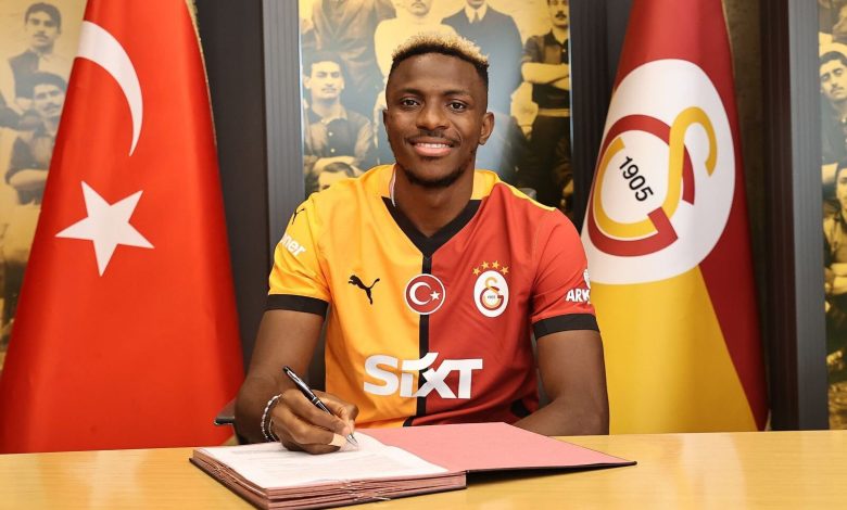 Osimhen completes Galatasaray loan move, to receive over N10bn annual salary