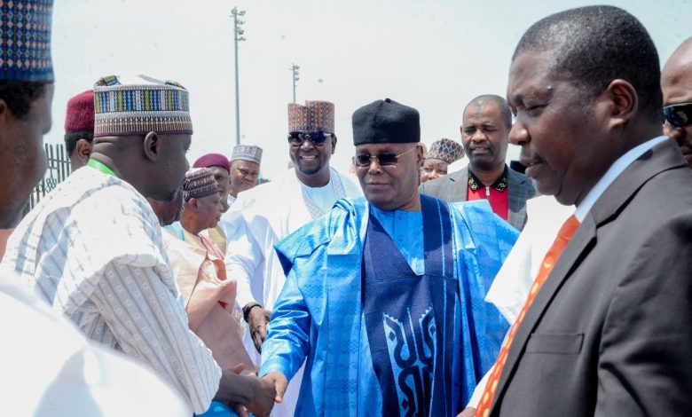 Atiku in Borno, donates N100m to flood relief efforts