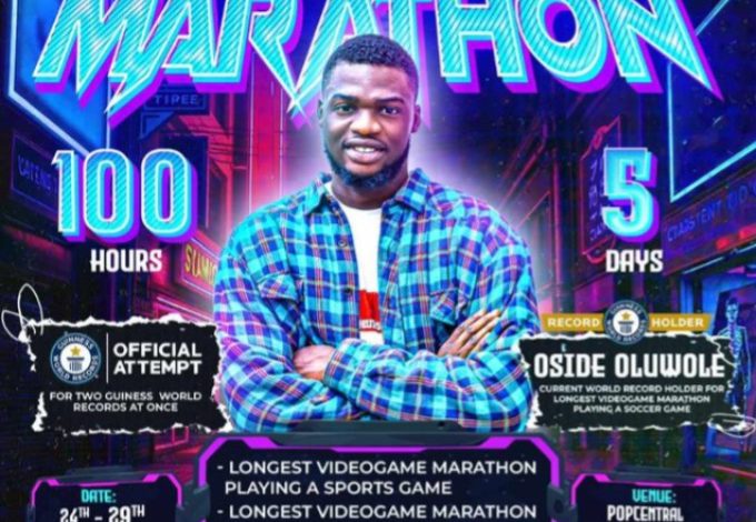 Spinal Cord Injury Association Rallies Support For Oluwole Oside’s Record-Breaking Video Game Challenge