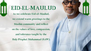 Gov Abiodun Felicitates Muslims on Eid-el-Maulud