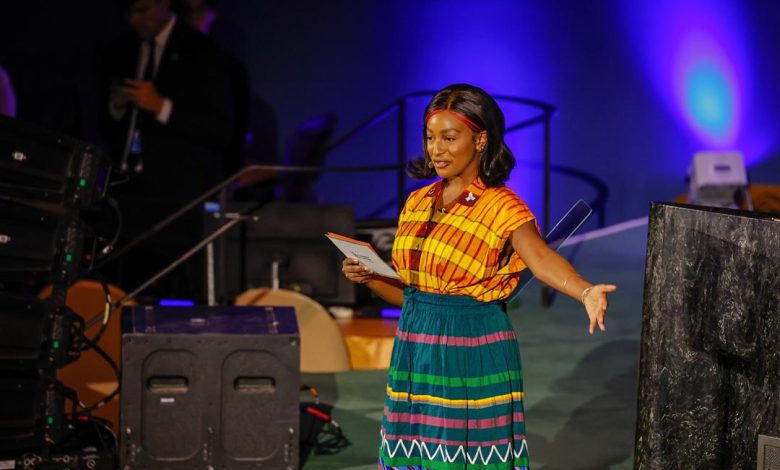 DJ Cuppy makes history at United Nations General Assembly