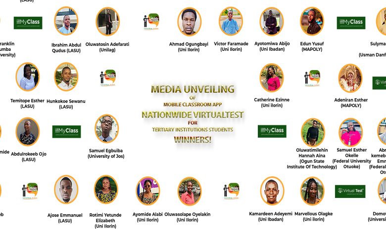 Nationwide VirtualTest winners: UNILORIN, LASU, Otuoke, Danfodiyo students win top prizes