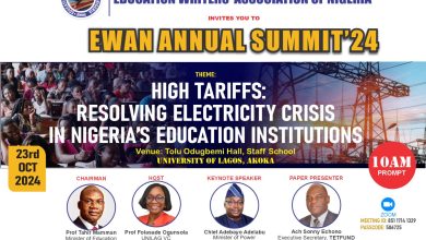 High Tariff: Nigerian ministers, others to speak on electricity crisis in Nigerian schools