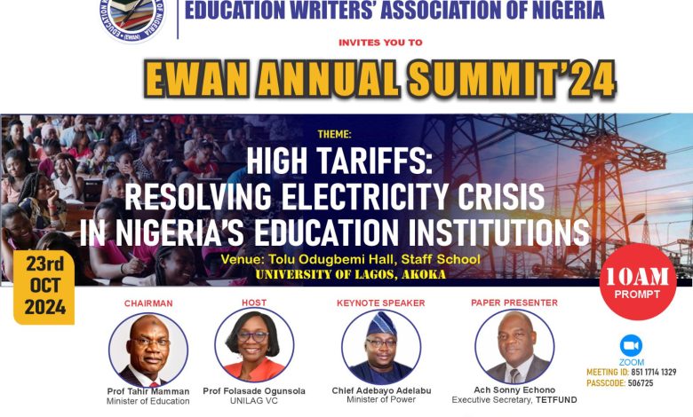 High Tariff: Nigerian ministers, others to speak on electricity crisis in Nigerian schools