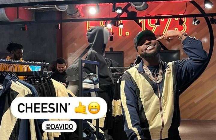 Davido snubs Wizkid, unveils clothing brand collection