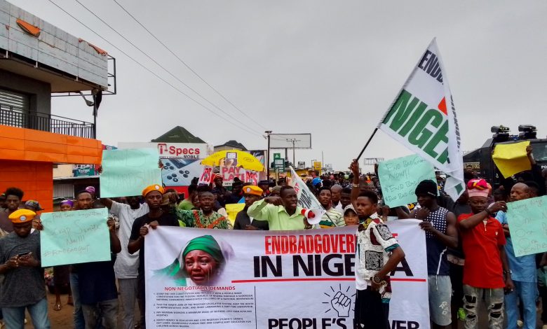 LIVE UPDATES: #EndBadGovernance: Nigerians stage National Day of Survival Protest