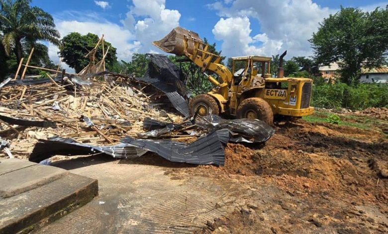 Enugu govt demolishes another building used as kidnappers’ hideout