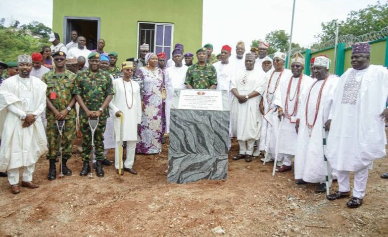 Senator donates operating base to Nigerian Army