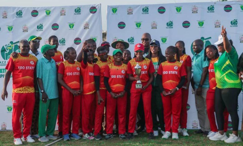 Edo State clinches National Women’s Cricket Championship title