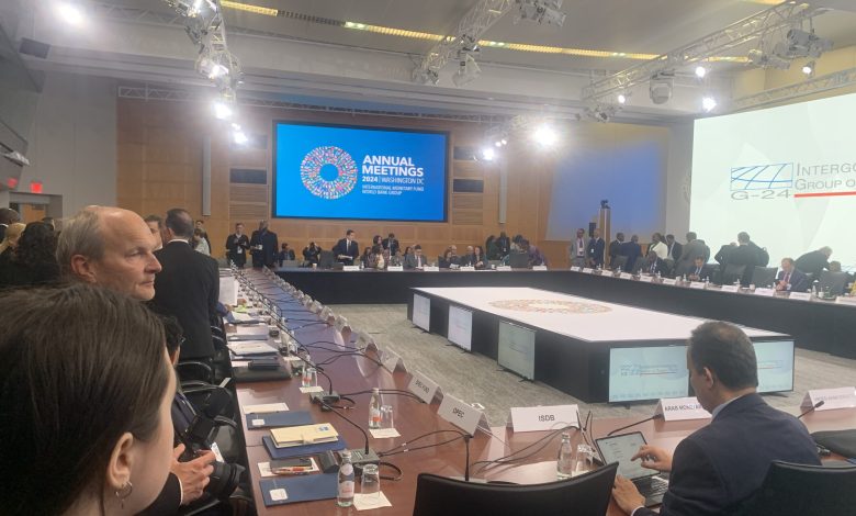 G-24 speaks on IMF approval of third chair for Subsaharan Africa in executive board