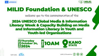 MILID Foundation, UNESCO to mark 2024 Global MIL Week in Kano