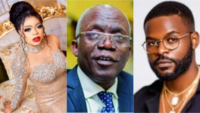 Alleged N10m Pardon Deal: Falana, Falz give Bobrisky 12 hours to retract claim