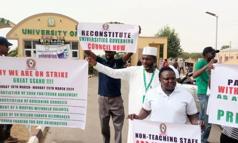 JUST IN: Fresh crisis in Nigerian universities as SSANU, NASU declare nationwide strike