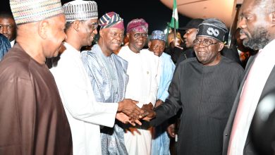 Tinubu returns from working vacation