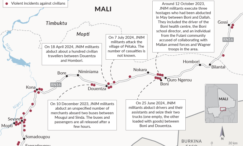 Is JNIM’s blockade of Boni, Mali, political extortion?