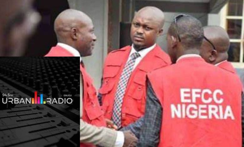 Radio station insists EFCC interrupted live programme to arrest presenter, releases ‘evidence’