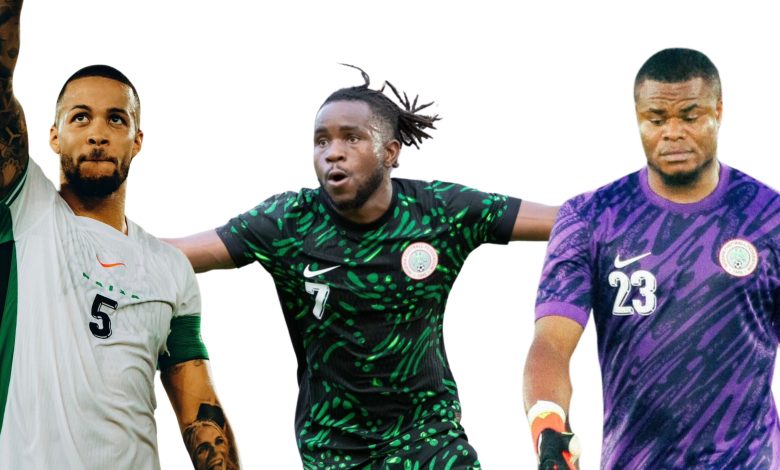 Super Eagles trio nominated for prestigious CAF Awards 2024