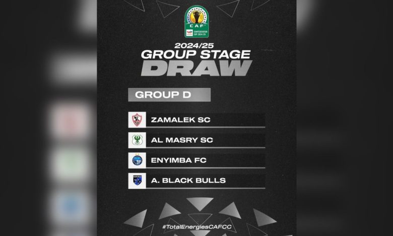 Enyimba drawn against Egyptian powerhouses in CAF Confederation Cup group stage Enyimba drawn against Egyptian powerhouses in CAF Confederation Cup group stage