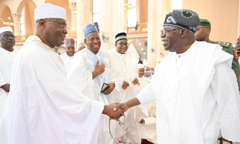 Tinubu, Atiku meet in Abuja