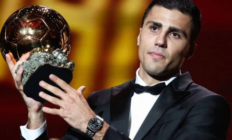 Ballon d’Or: City midfielder Rodri wins