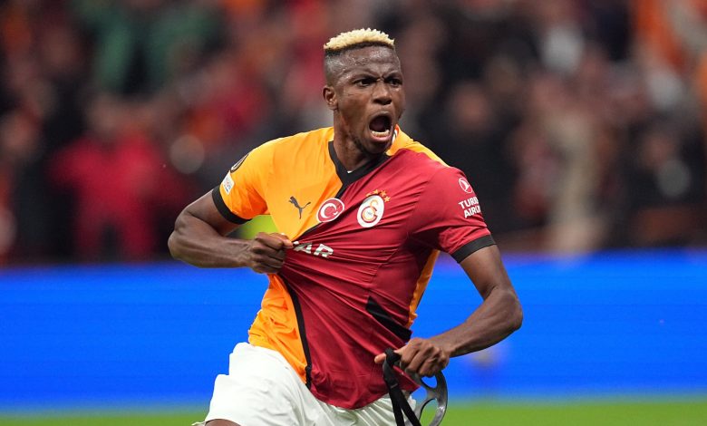 Europa League: Osimhen scores twice as Galatasaray overcome Tottenham in five-goal thriller