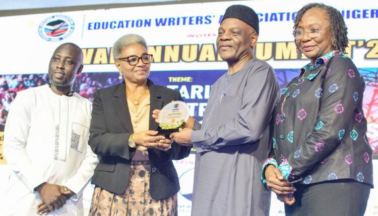 TETFUND Executive Secretary, Arc. Sonny Echono, bags  Champion of Educational  Advancement Award