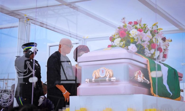 Jonathan, Tinubu’s wife, others pay last respects to late Akwa Ibom First Lady