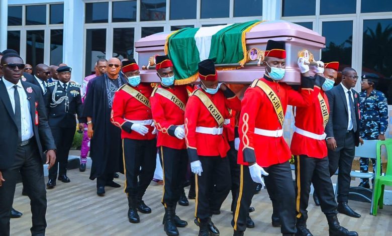 PHOTOS: Remains of late Akwa Ibom First Lady laid to rest