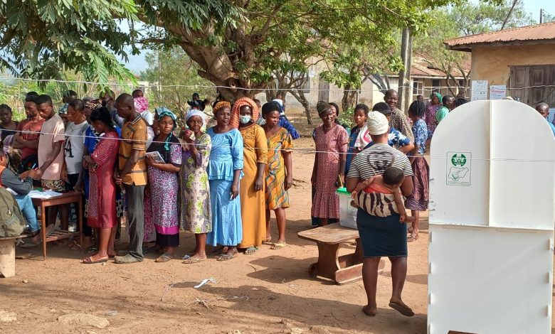 #OndoDecides2024: Accreditation, voting ends in Kiribo