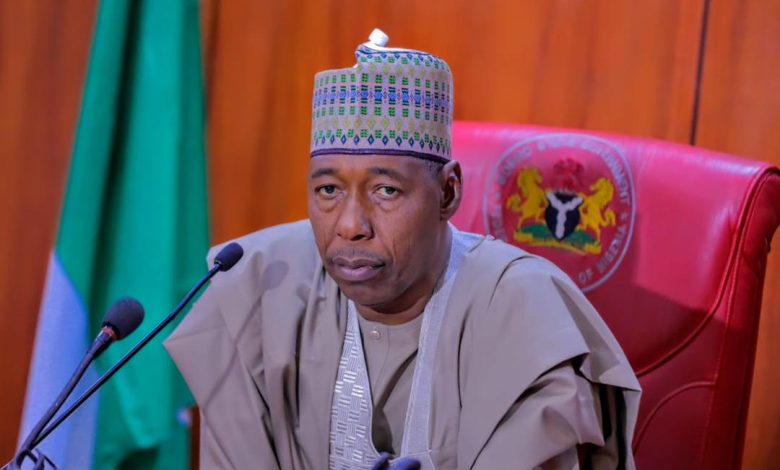 Zulum announces new salary structure for Borno doctors