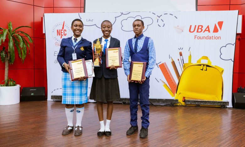 16-year-old wins UBA essay competition, receives N7.5 million scholarship 16-year-old wins UBA essay competition, receives N7.5 million scholarship